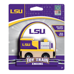 Wooden Toy Train Engine | LSU Tigers