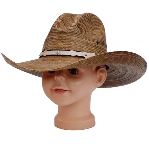Boys straw cowboy hat on sale