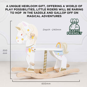 Magical Unicorn Carousel Rocking Horse