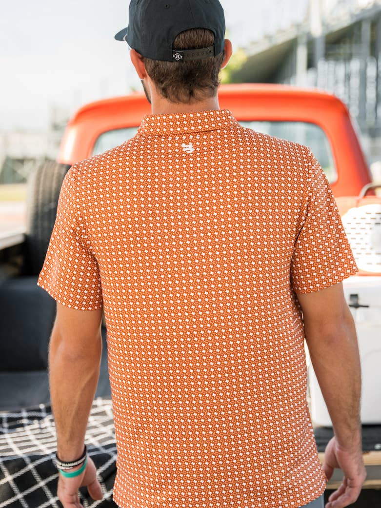 Men's Performance Polo | Texas Burnt Orange