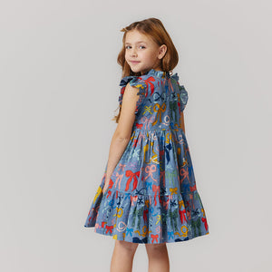 Girls Jennifer Dress | Bows on Bows