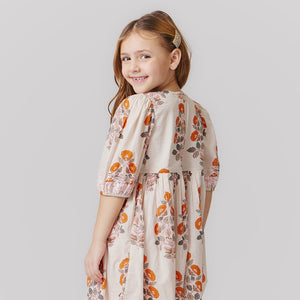 Girls Evelyn Dress | Cloud Bouquet Floral