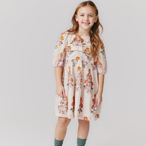 Girls Evelyn Dress | Cloud Bouquet Floral