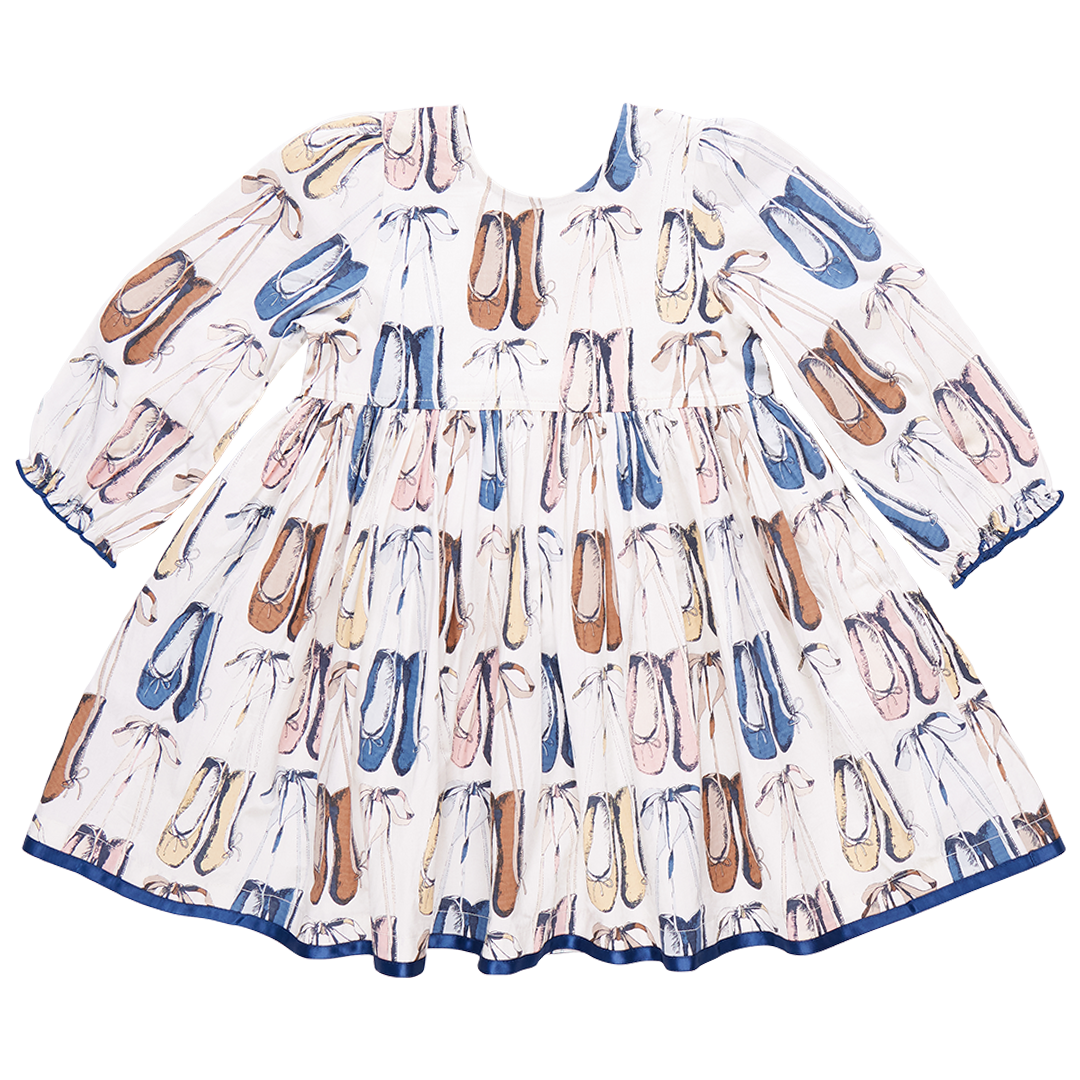 Girls Amma Dress | Ballet Slippers