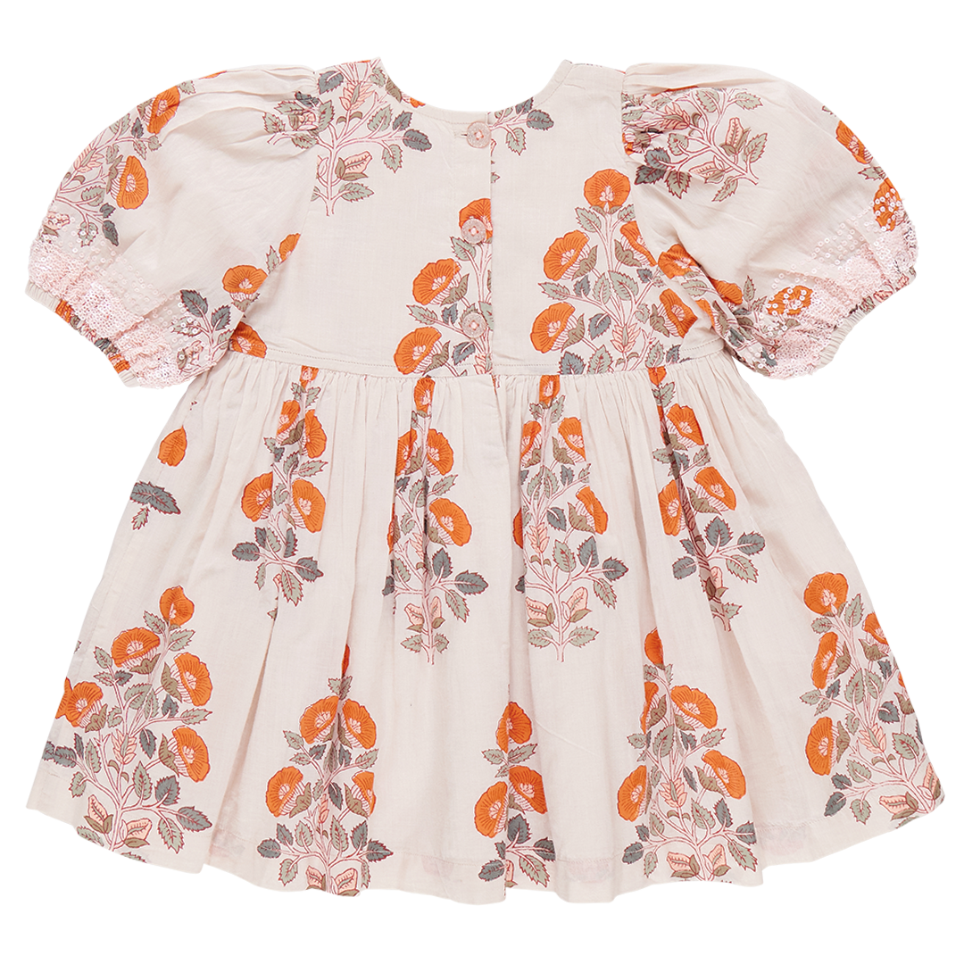 Girls Evelyn Dress | Cloud Bouquet Floral