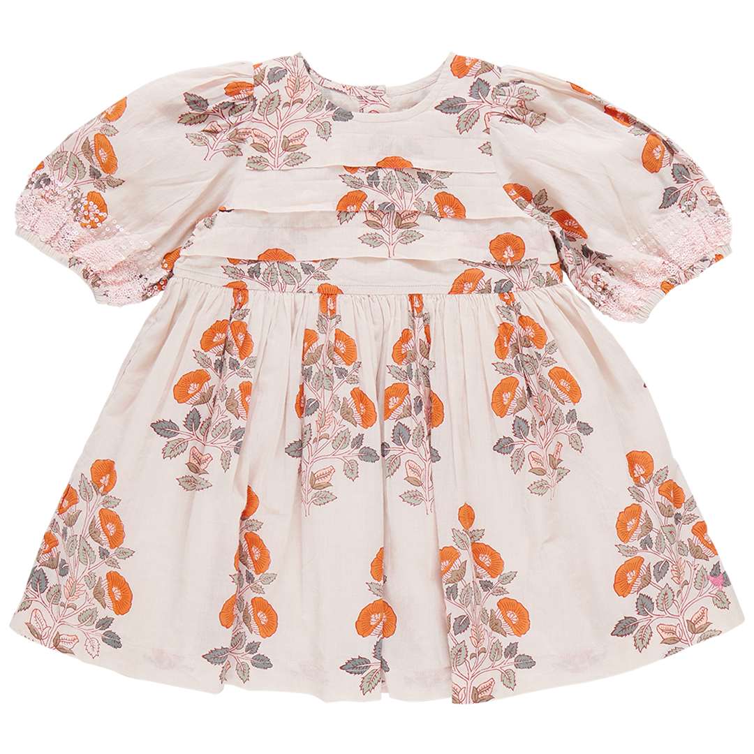 Girls Evelyn Dress | Cloud Bouquet Floral