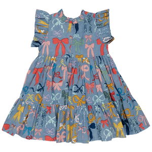 Girls Jennifer Dress | Bows on Bows