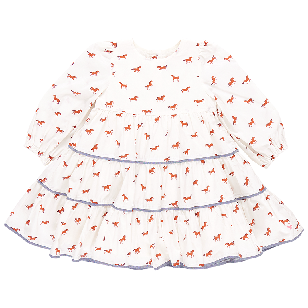 Girls Julia Dress | Tiny Horses