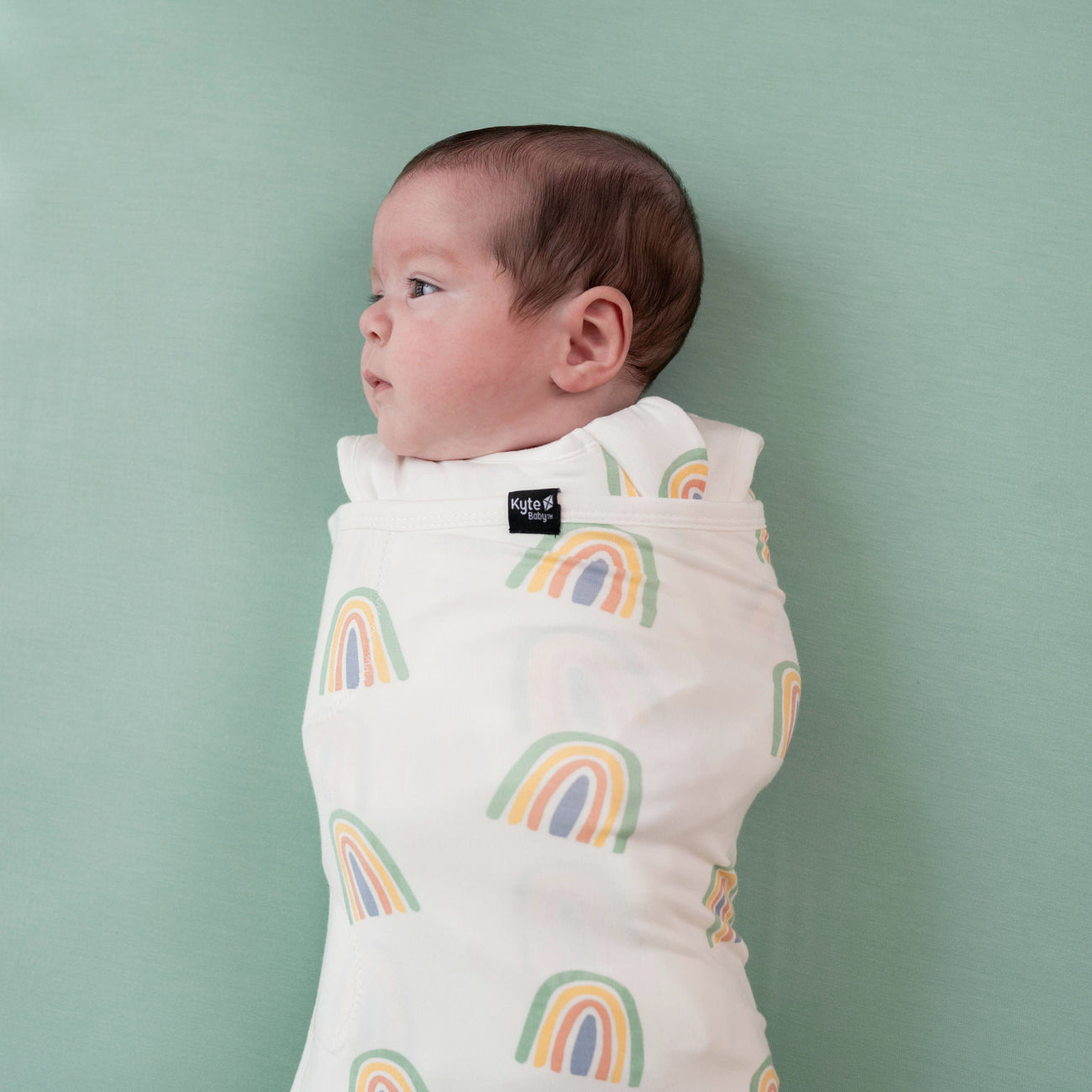 Sleep Bag Swaddler | Wasabi Rainbow