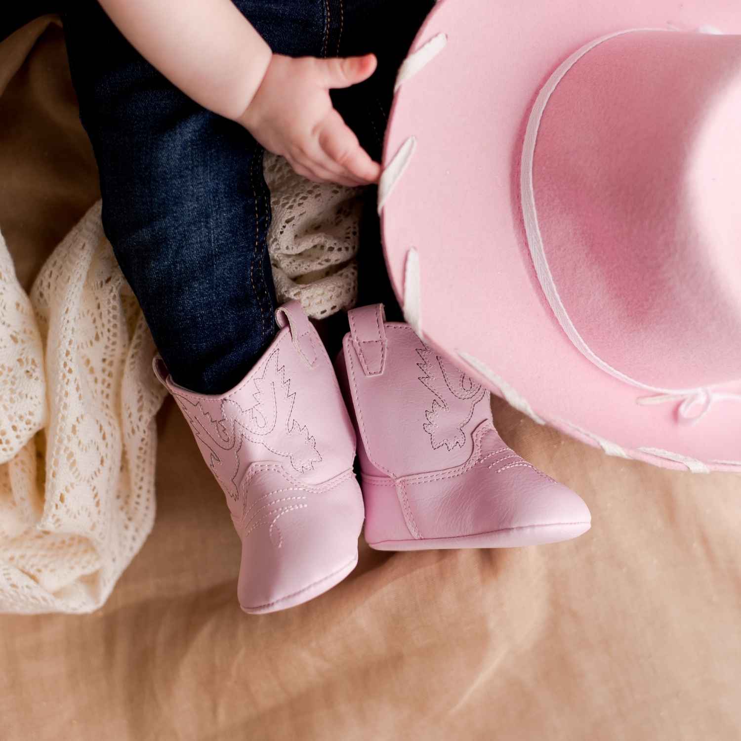 Miller Infant Western Boot | Pink