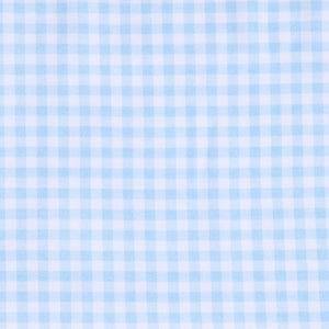 Mini Checks Converter Gown | Blue