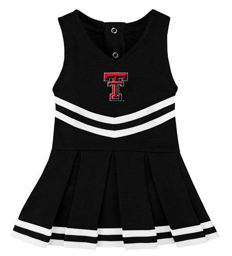 Cheer Dress Bodysuit | Texas Tech Black
