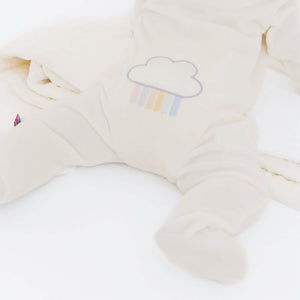 Rainbow Dreams Velour Magnetic Footie