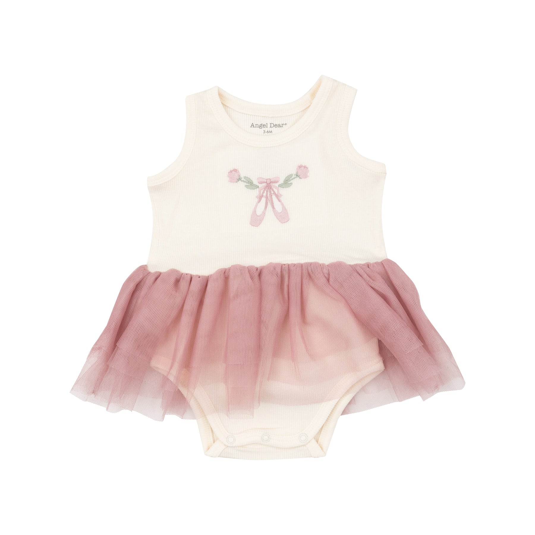 Sugar Swizzle Rib Tank Tutu Bodysuit