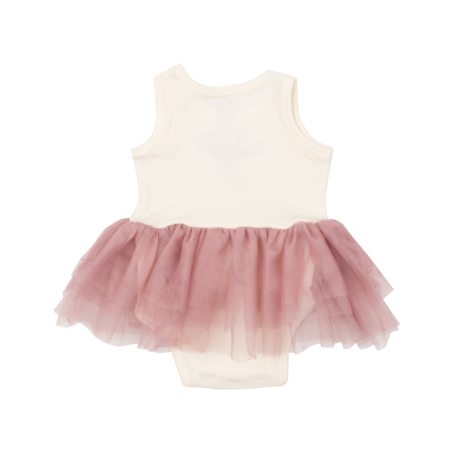 Sugar Swizzle Rib Tank Tutu Bodysuit