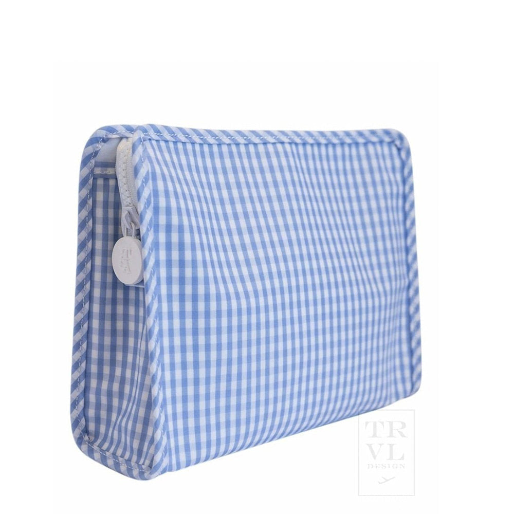 Roadie Pouch | Gingham Sky | Assorted Sizes