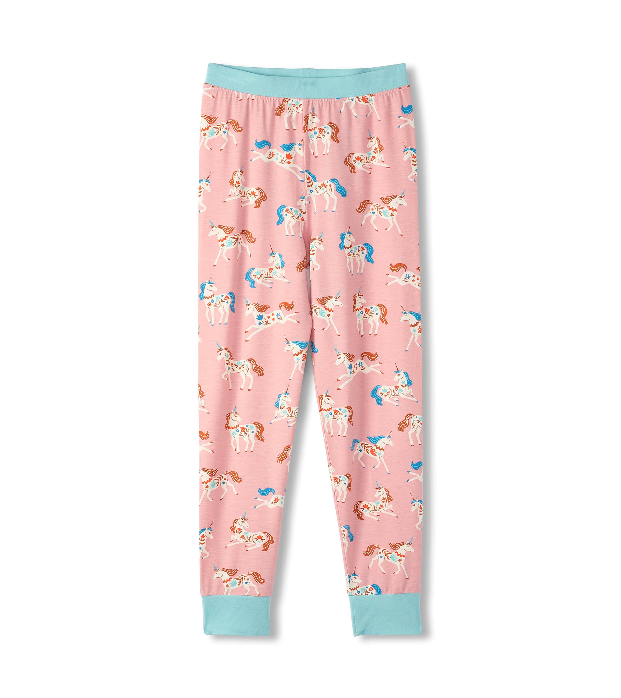 Folksy Unicorn Bamboo Pajama Set