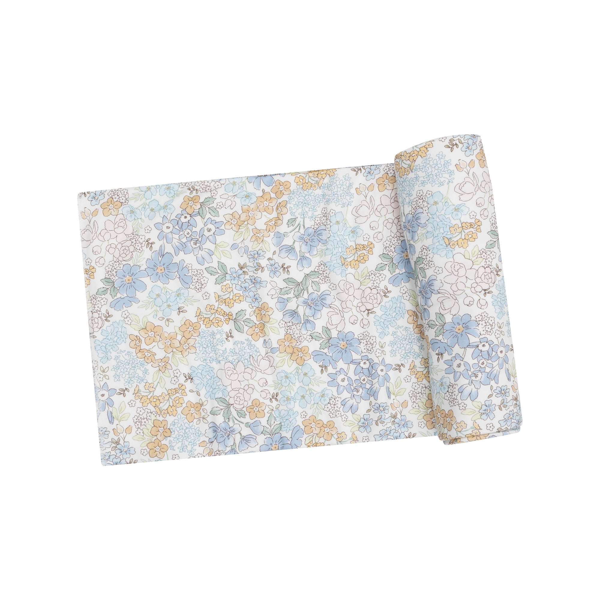 Edith's Floral Bamboo Swaddle Blanket