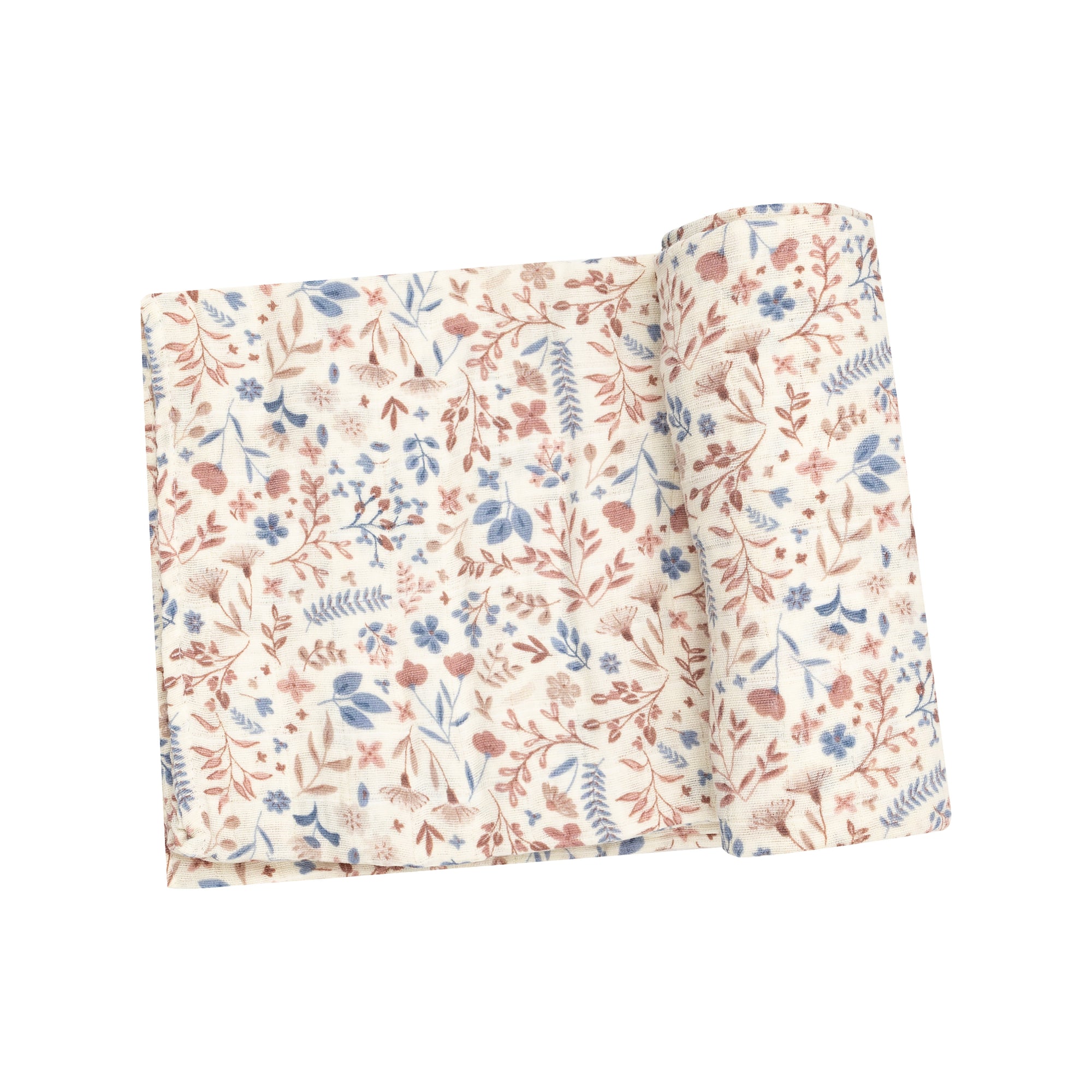 Western Floral Muslin Swaddle Blanket