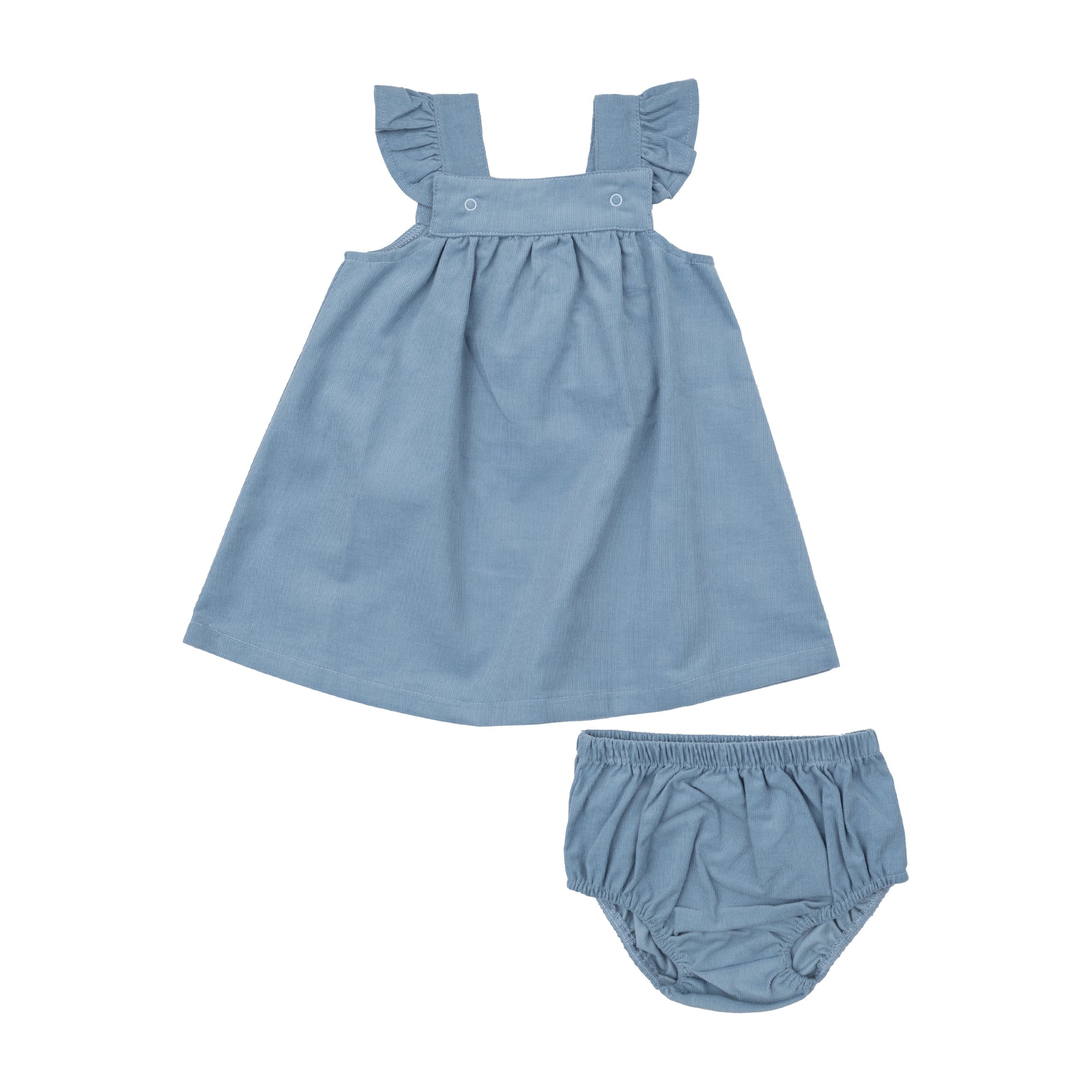 Corduroy Glacier Lake Retro Jumper and Diaper Cover