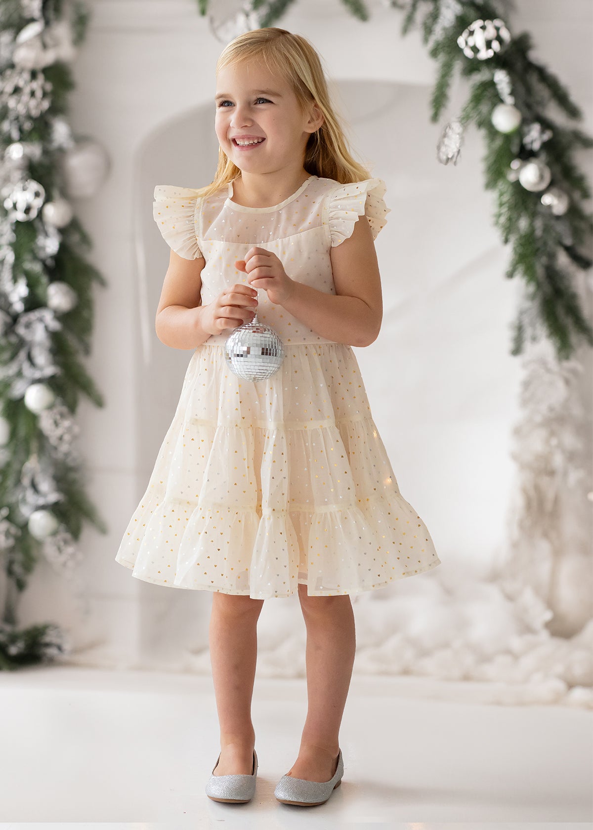 Heart of Gold Girls Dress