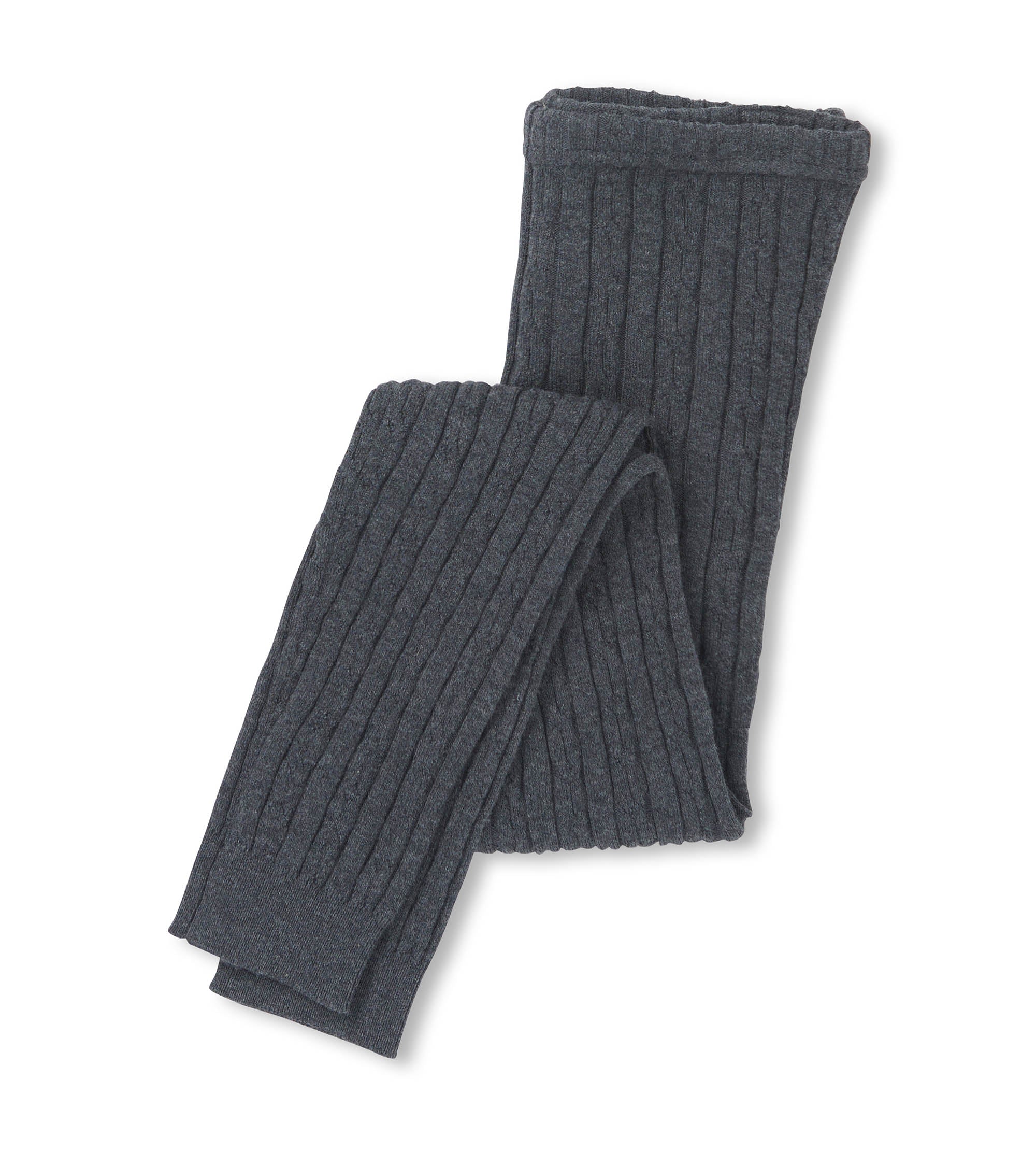 Cable Knit Leggings | Charcoal