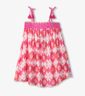 Painted Sunburst Sun Dress