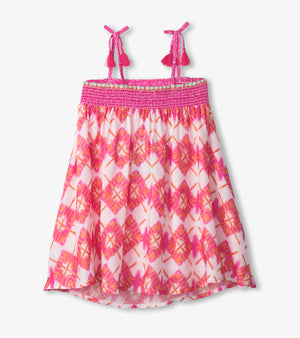 Painted Sunburst Sun Dress