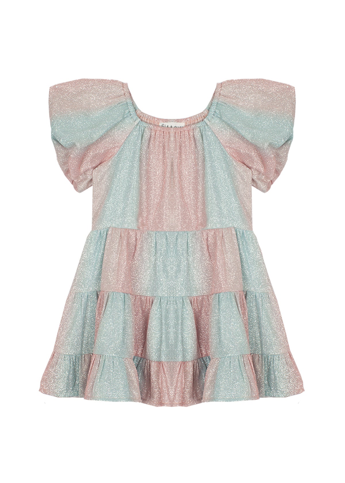 Cotton Candy Shimmer Dress