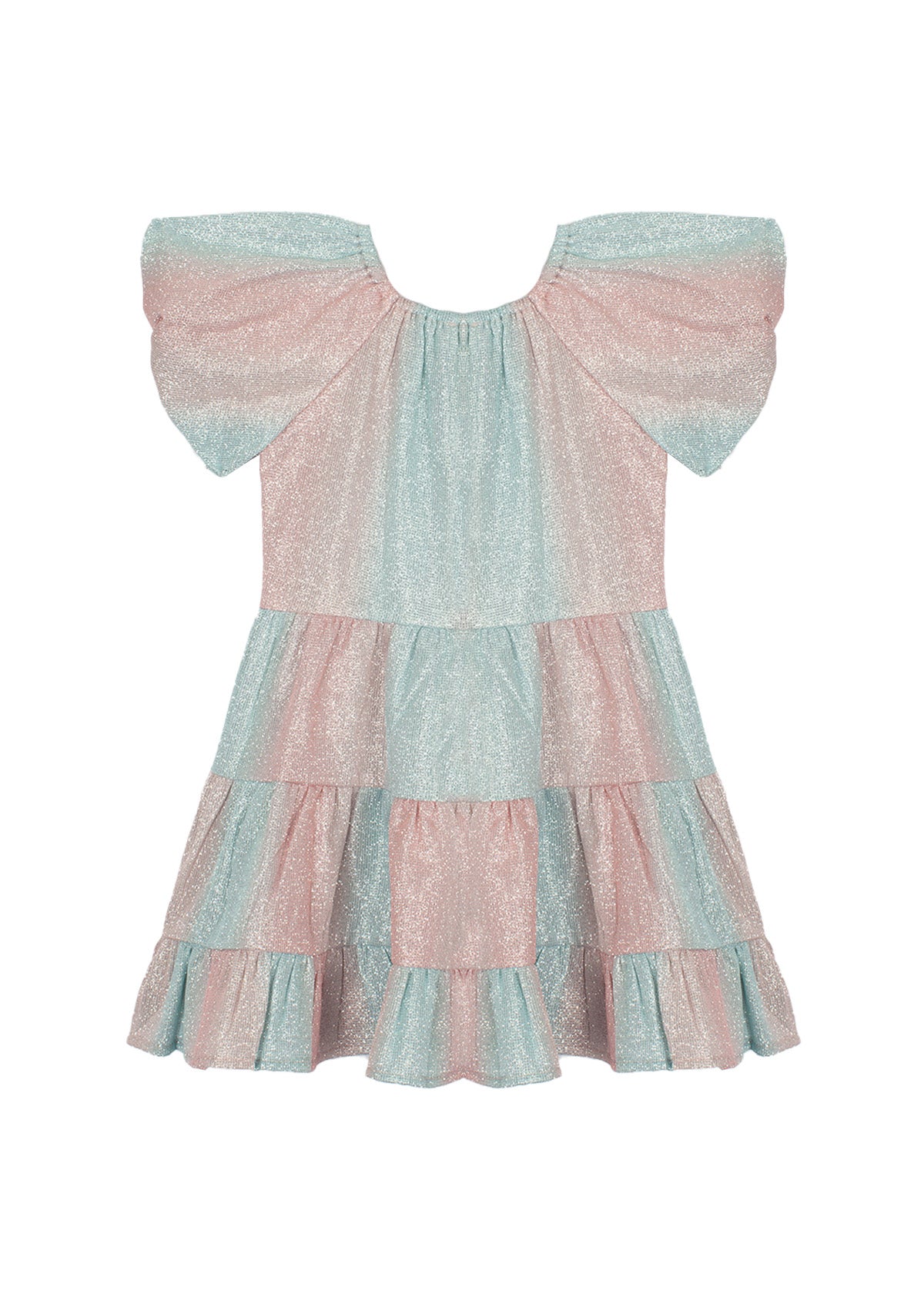 Cotton Candy Shimmer Dress