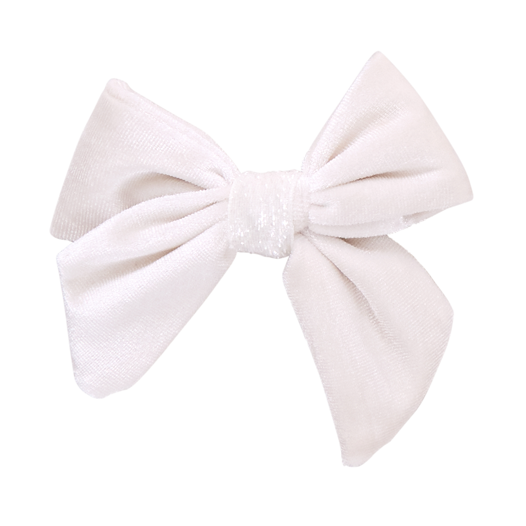 Velour Bow | Snow White