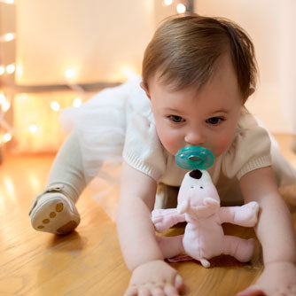 WubbaNub Infant Plush Pacifier - Houston Astros™ Bear