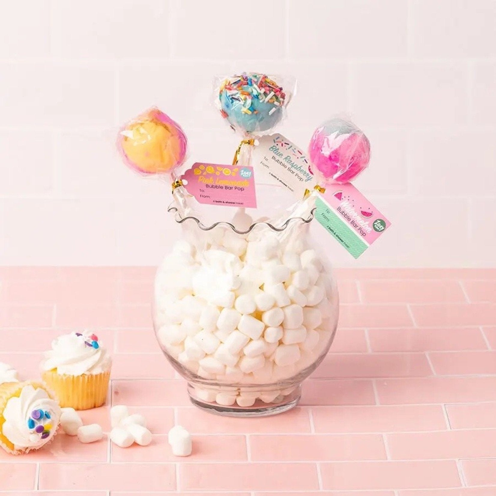 Mini Cotton Candy Bags with Tags- 12 ct. - Sweet Dreams Gourmet