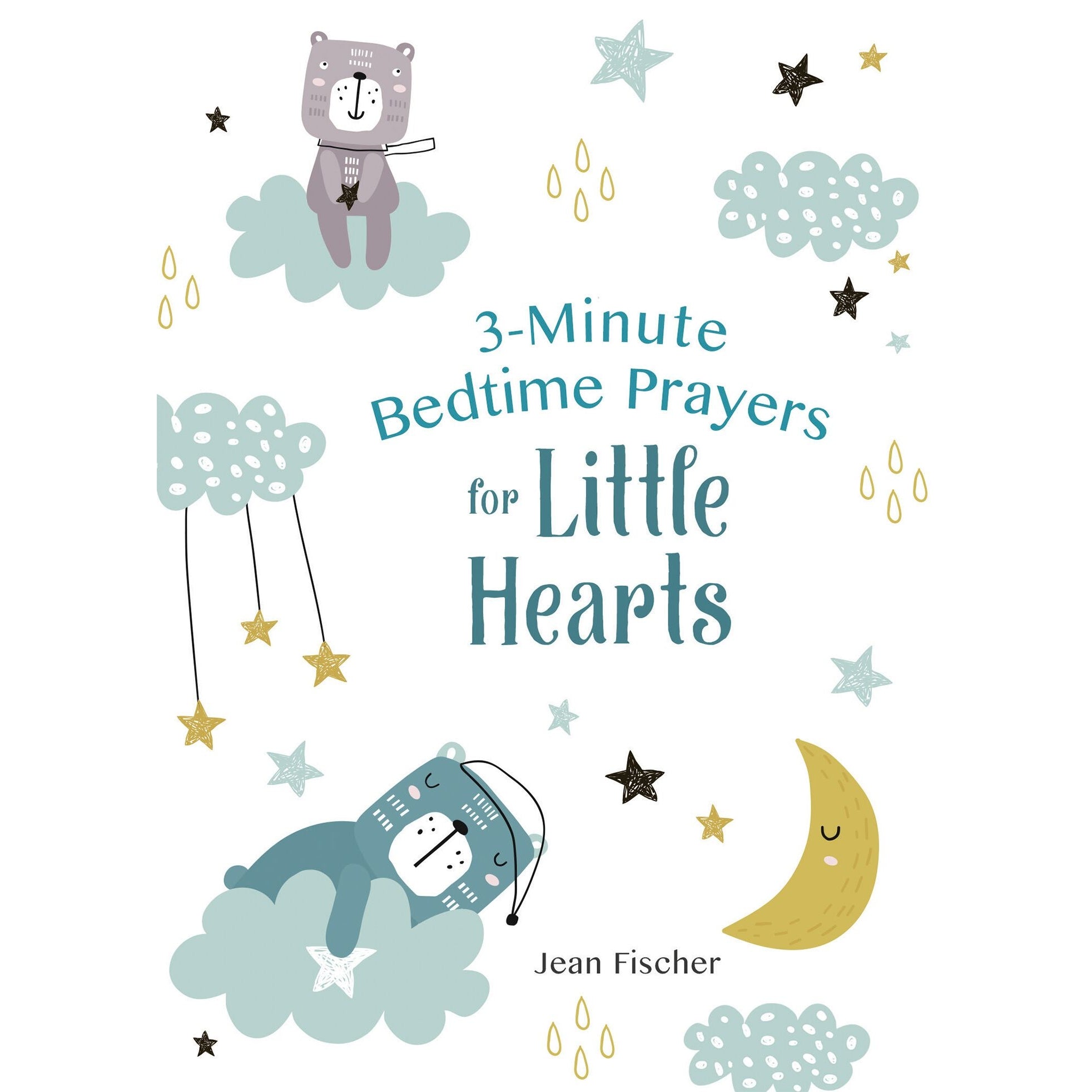 '3-Minute Bedtime Prayers for Little Hearts ' Book | Jean Fischer