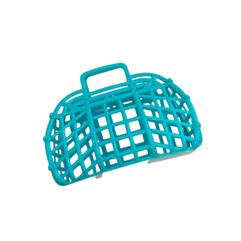 Retro Jelly Basket Mini  Assorted Colors - Threadfare Children's Boutique