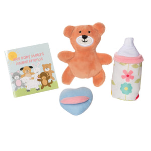 Wee Baby Stella Peach Soft Plush Baby Doll | Sleepy Time Scents Set