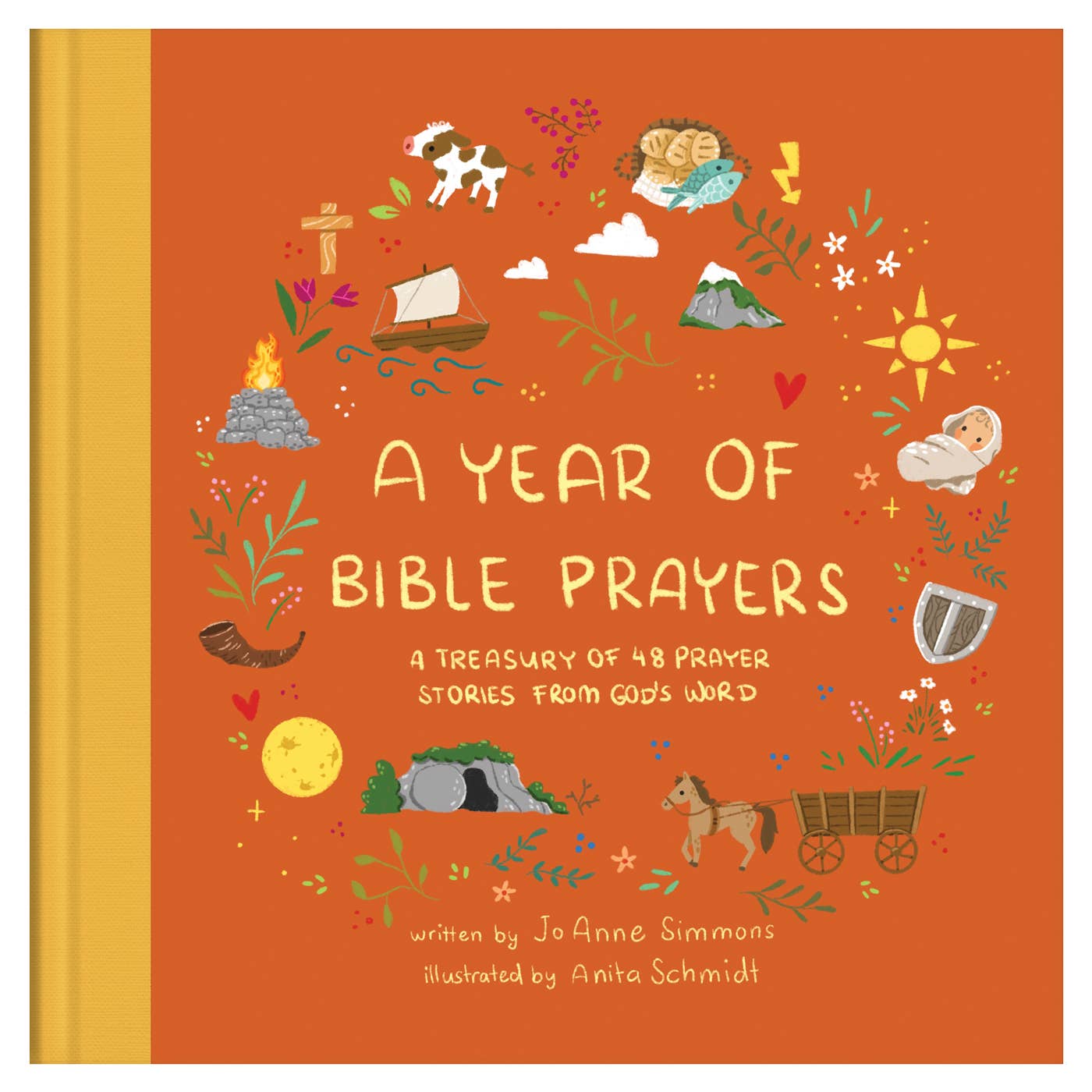 'A Year of Bible Prayers ' Hardcover Book | Jo Anne Simmons