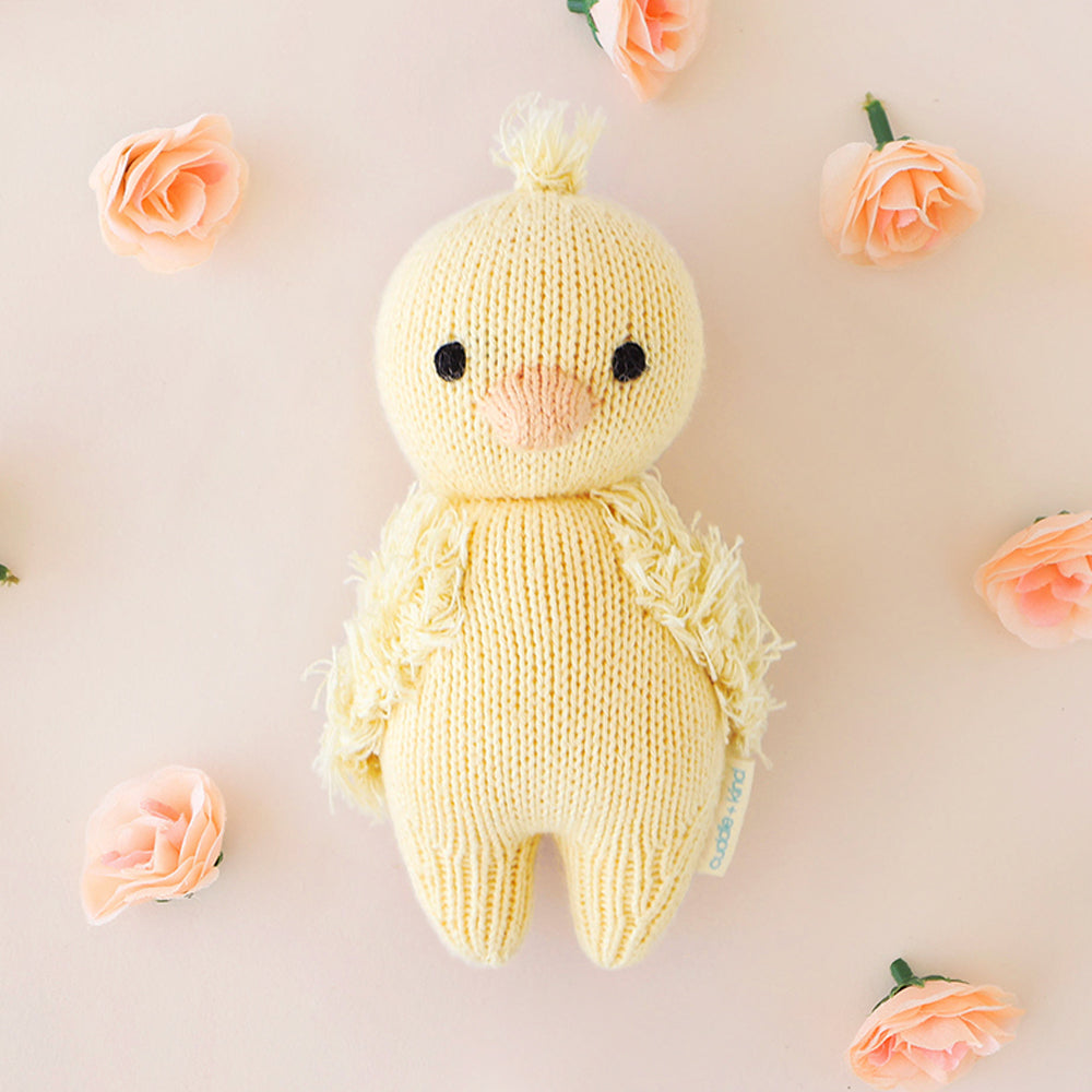 Hand Knit Baby Duckling