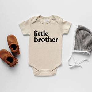 Little Brother Organic Bodysuit or T-Shirt | Assorted Colors