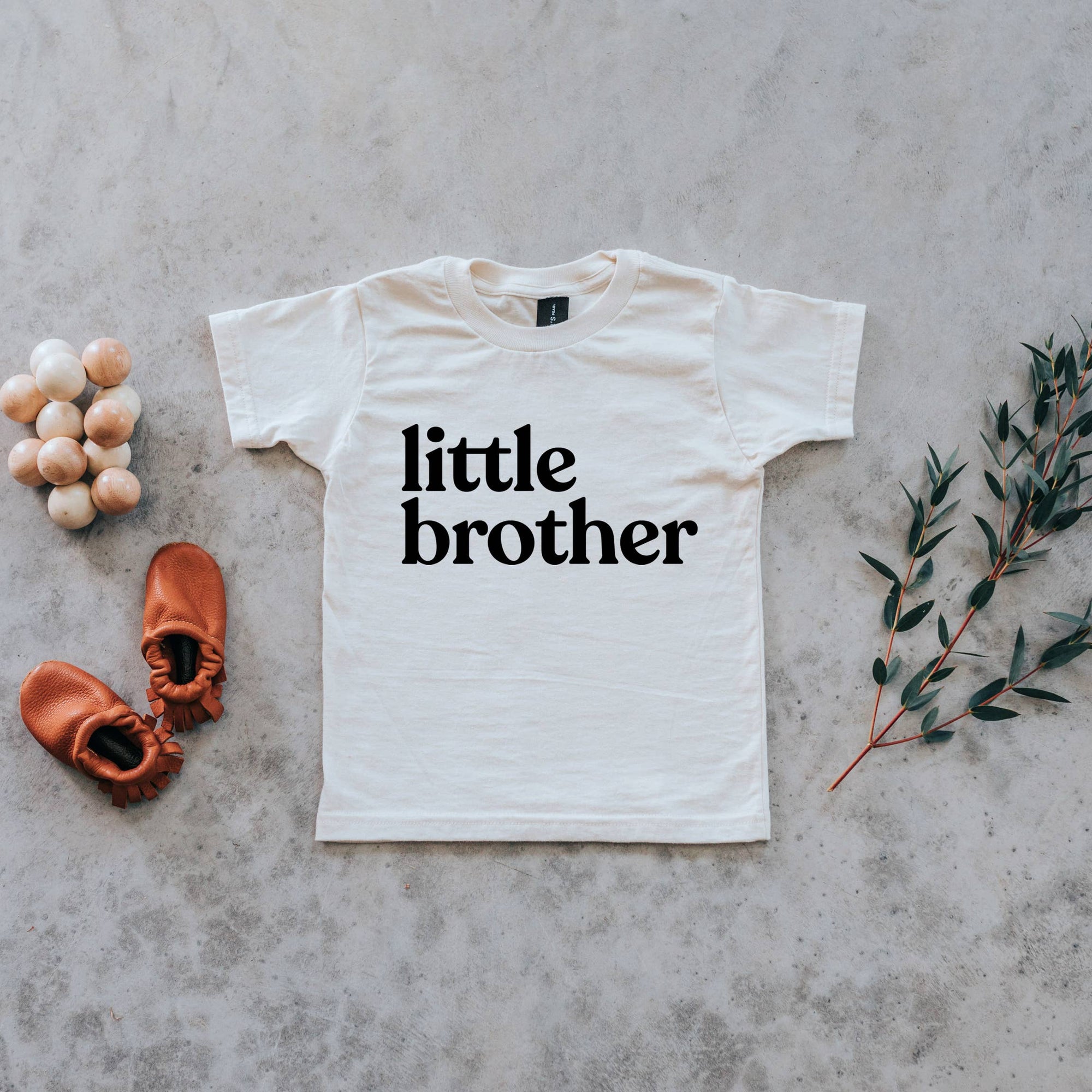 Little Brother Organic Bodysuit or T-Shirt | Assorted Colors