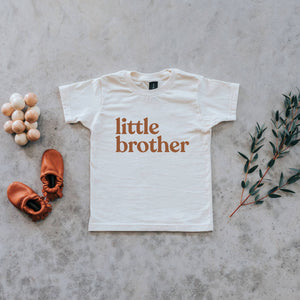 Little Brother Organic Bodysuit or T-Shirt | Assorted Colors