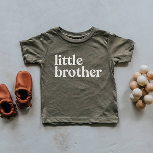 Little Brother Organic Bodysuit or T-Shirt | Assorted Colors