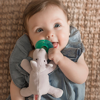 Baby Hippo Plush Pacifier